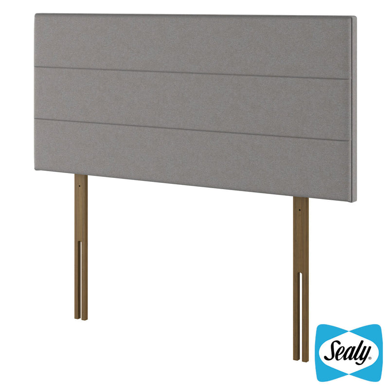 Sealy Silver Fox Fabric headboard Double - British product