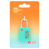 Solait Combination Padlock Standard Model Imported (British brand)