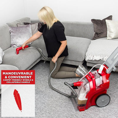 Rug Doctor Tiefen-Teppichreiniger mit 2 x 1 l Teppichreiniger