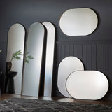 Gallery Hurston Elipse champagne mirror 60x90cm - British product