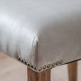 Gallery Grey Velvet Dining Chair 2 Pack - British product