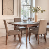 Gallery Grey Velvet Dining Chair 2 Pack - British product