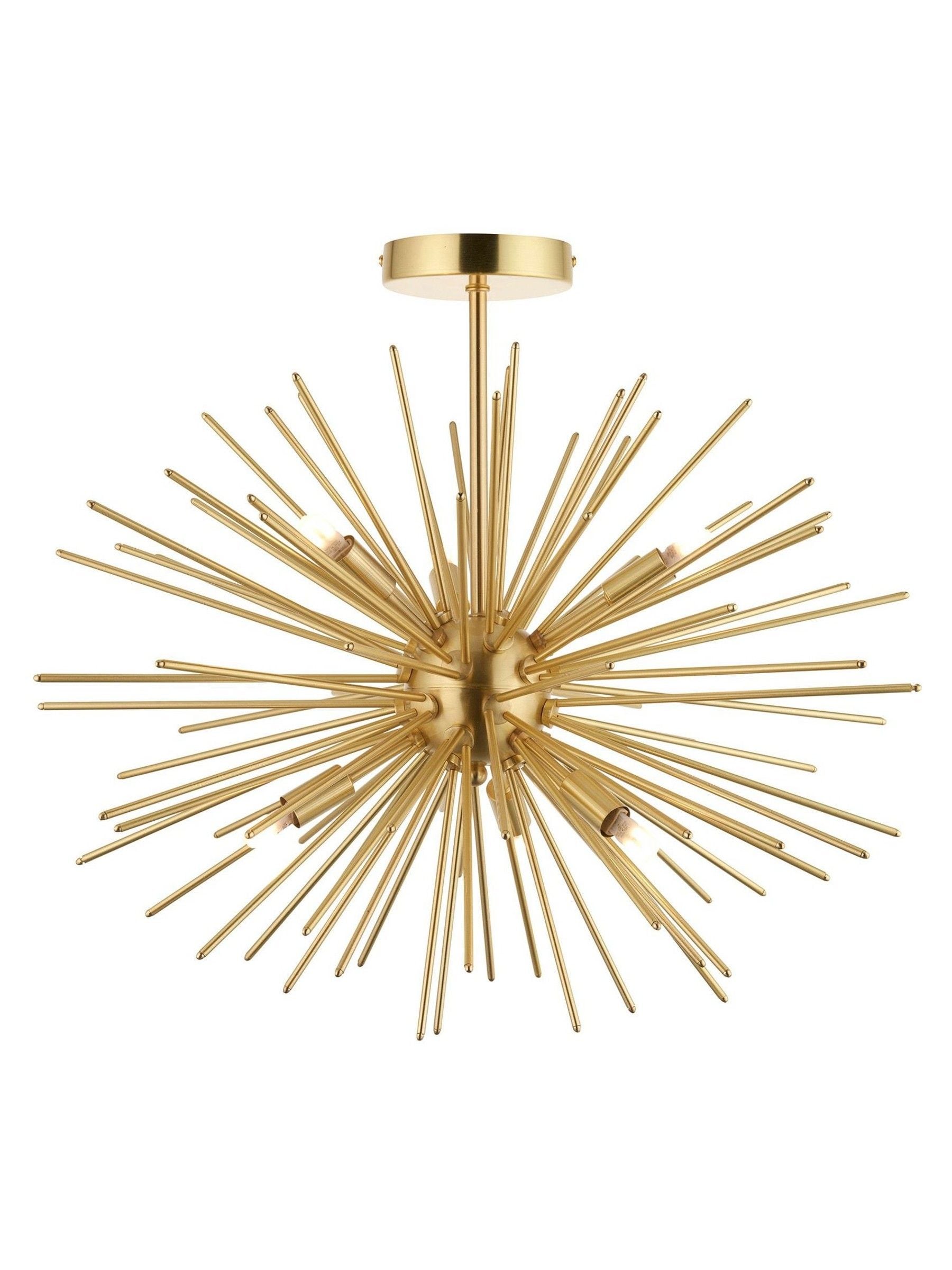 Gallery Brass Drake 6-bulb ceiling light, imported from the UK
