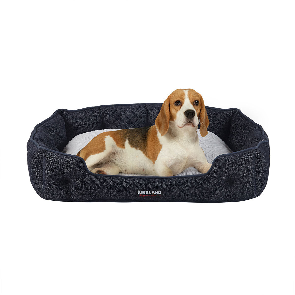 Kirkland Signature Tufted Cuddler Haustierbett 30x22 Zoll (Britische Marke)
