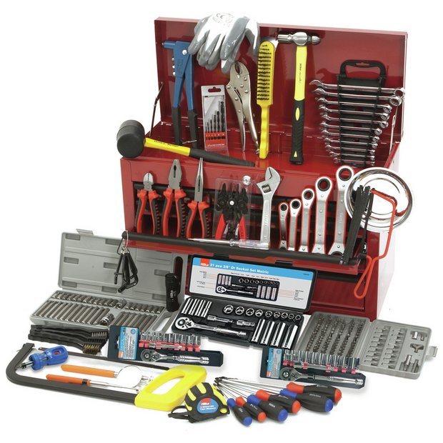 Hilka 269 piece mechanics tool chest kit, UK version