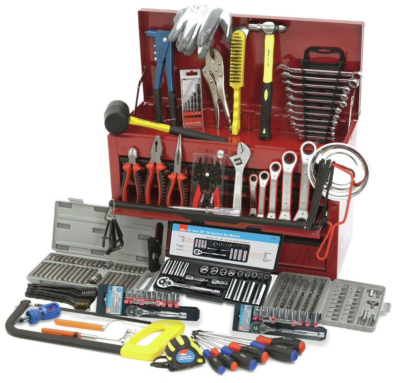 Hilka 269 piece mechanics tool chest kit, UK version
