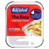 Bacofoil Small Portion Trays & Lids 13x4.1cm   6 per pack GOODS M&S   