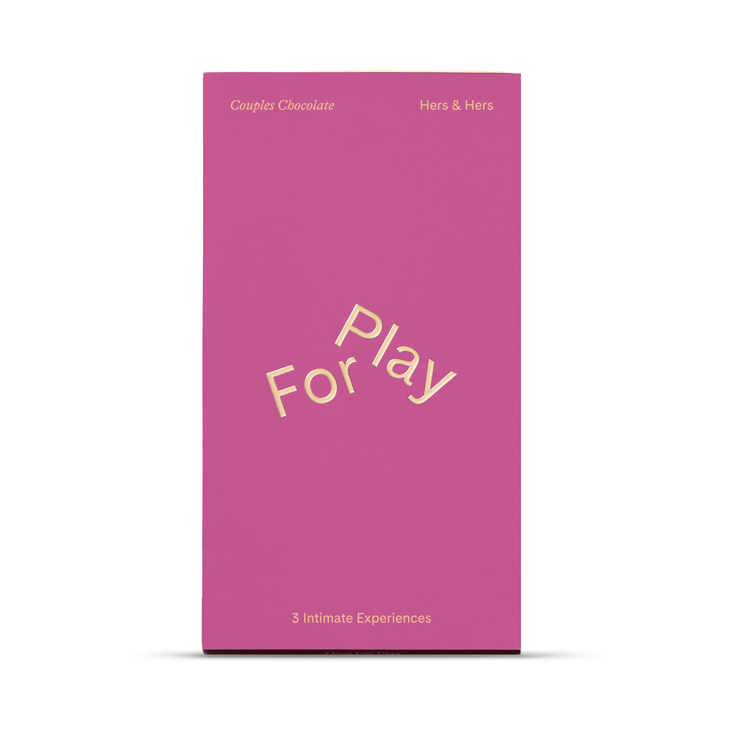 For Play couples chocolate with adaptogens, imported from the UK