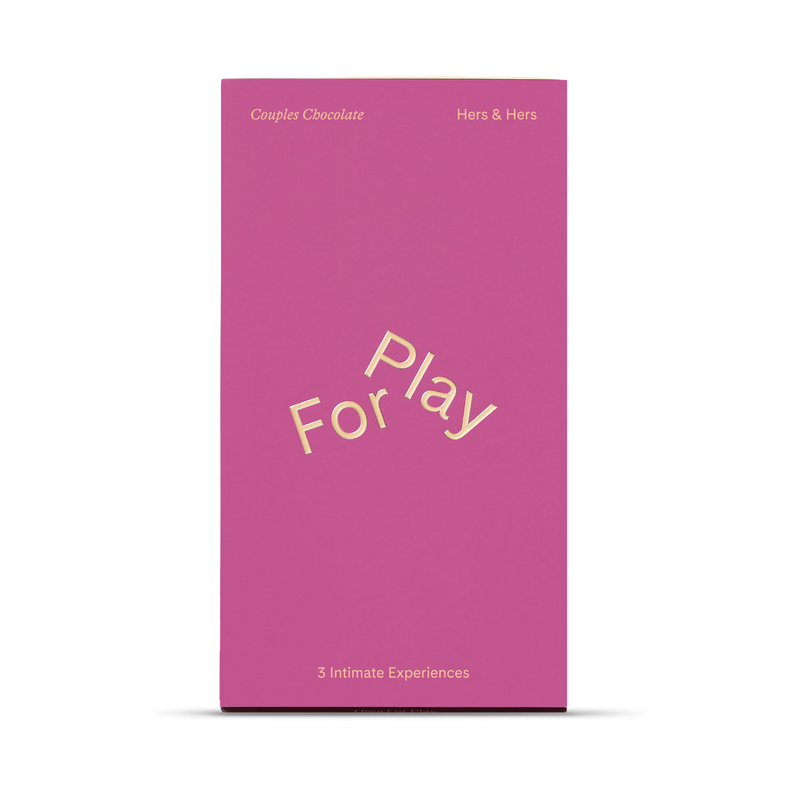 For Play couples chocolate with adaptogens, imported from the UK