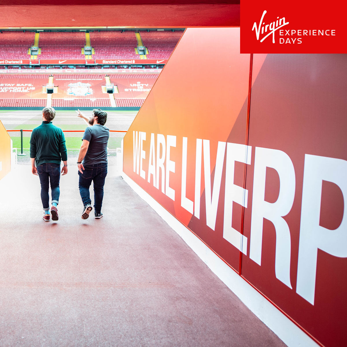 Virgin Experience Days Liverpool FC Stadium Tour & Museum Entry for Two GOODS Costco UK