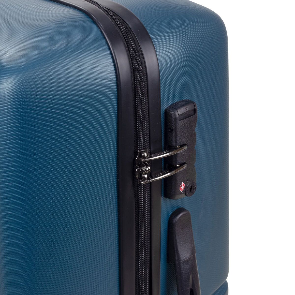 Rock Byron 3 Piece Hardside Luggage Set in Teal GOODS Costco UK