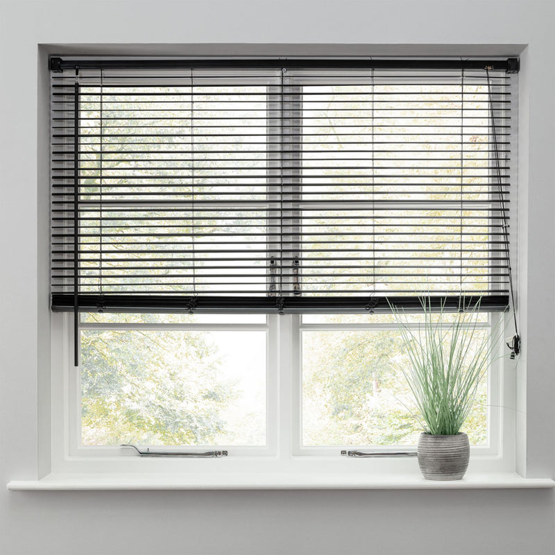 Argos Home jet black venetian blind 90cm - British product