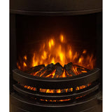 Flare Tunstall electric cylinder stove black 2kW, UK version