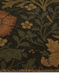 Morris & Co Compton coir doormat multicolored floral - British product