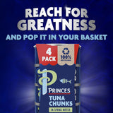 Princes tuna chunks in spring water 4 x 145g - British product