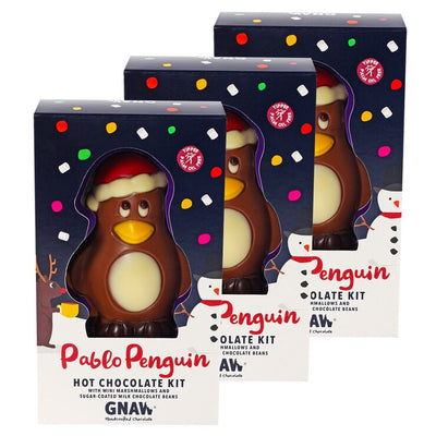 Gnaw Pablo Penguin Heißer Schokoladen-Kit 3 x 78 g