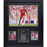 Allstarsignings John Barnes signed framed football photograph 55.5x66 cm - British product