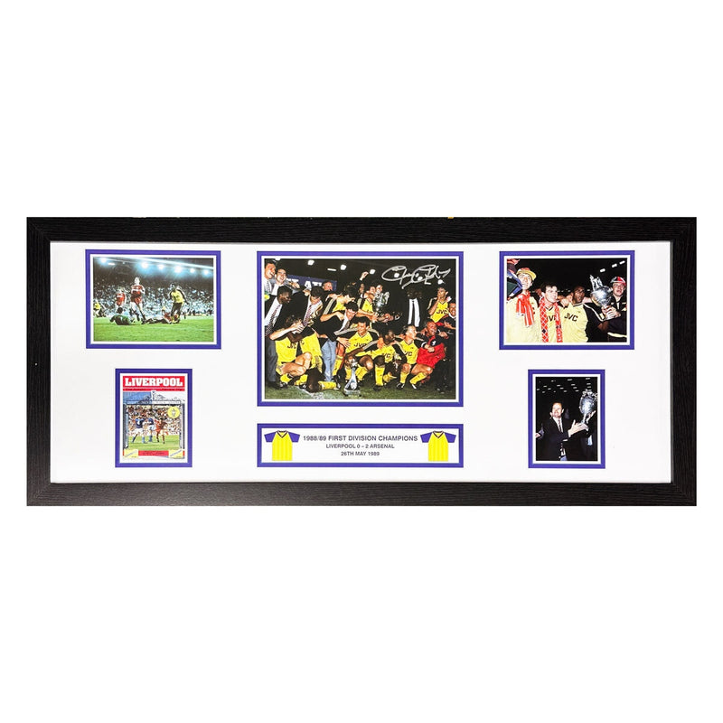 Allstarsignings signed Arsenal storyboard 1989 36x81.5 cm (British brand)