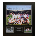 Allstarsignings West Ham signed framed photograph 1980 FA Cup (British brand)