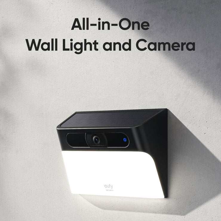 eufy Solar Wall Light Cam S120 2 Pack - British product