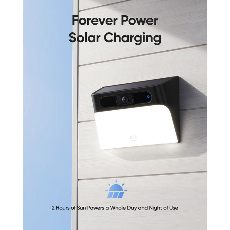 eufy Solar Wall Light Cam S120 2 Pack - British product