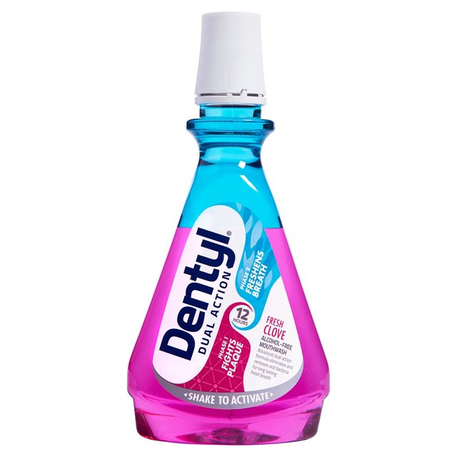 Dentyl Dual Action Fresh Clove CPC Mouthwash   500ml GOODS M&S   