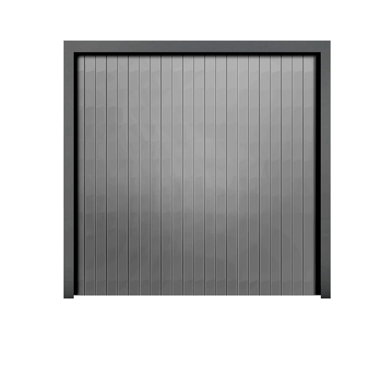 Cardale grey single door canopy garage door up to 2.286m (British brand)