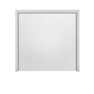 Costco UK Cardale White Single Door Canopy in Gemini up to 2.286 metres width- Buy online at McGrocer