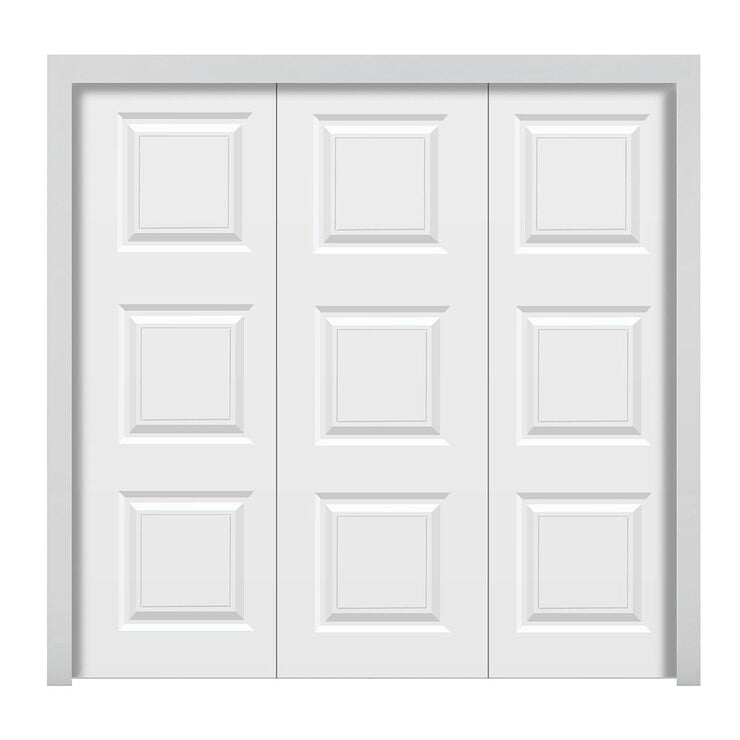 Cardale white canopy garage door up to 2.546m - British product