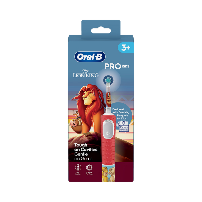 Oral-B Pro Kids Lion King electric toothbrush rechargeable - British product