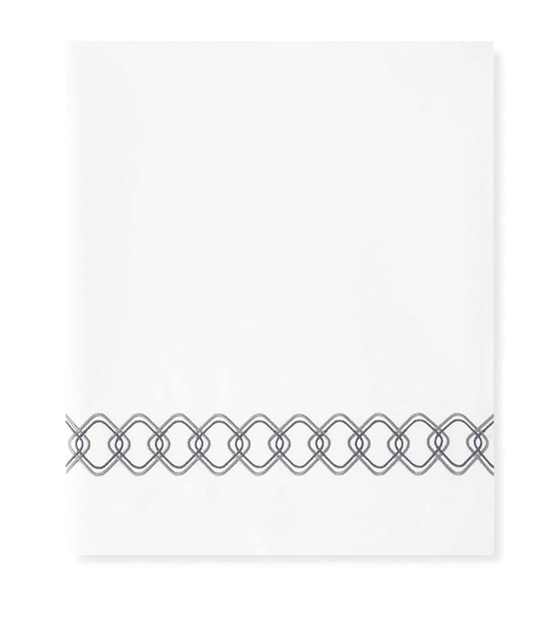 Amalia Ornato Super King flat bed sheet - British product