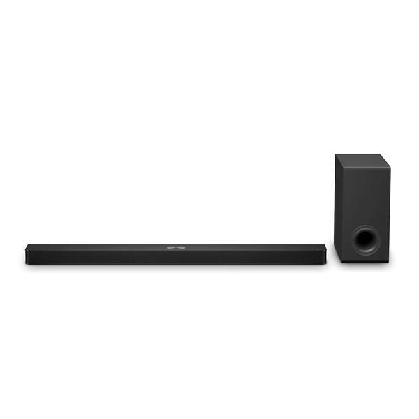 LG US90TY soundbar in black (British brand)