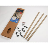 Rothley handrail kit driftwood finish 3500mm - British product