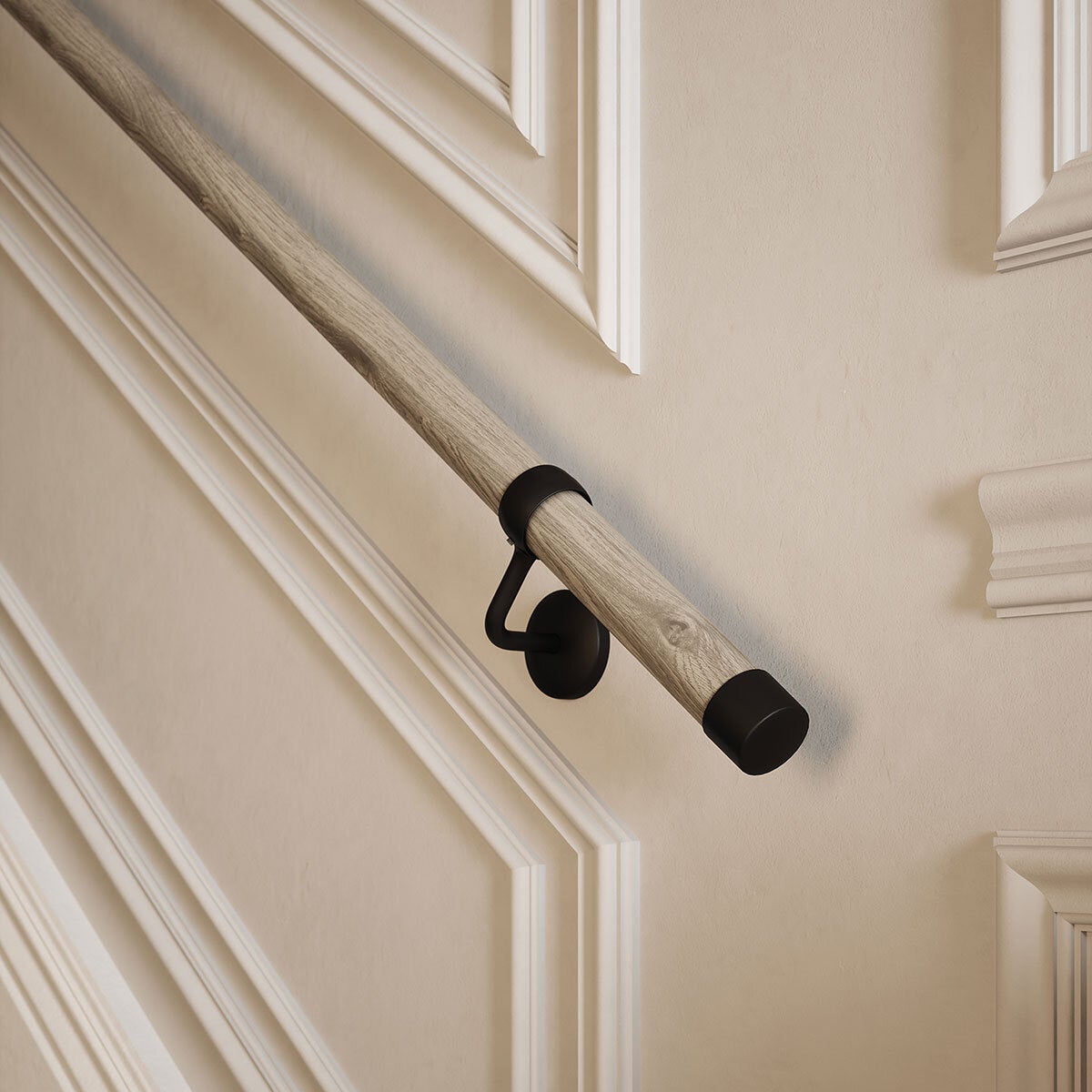 Rothley handrail kit driftwood finish 3500mm - British product