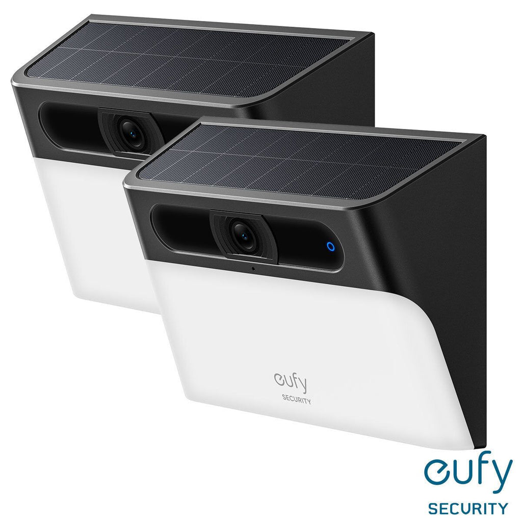 eufy Solar Wall Light Cam S120 2 Pack - No Monthly Fees