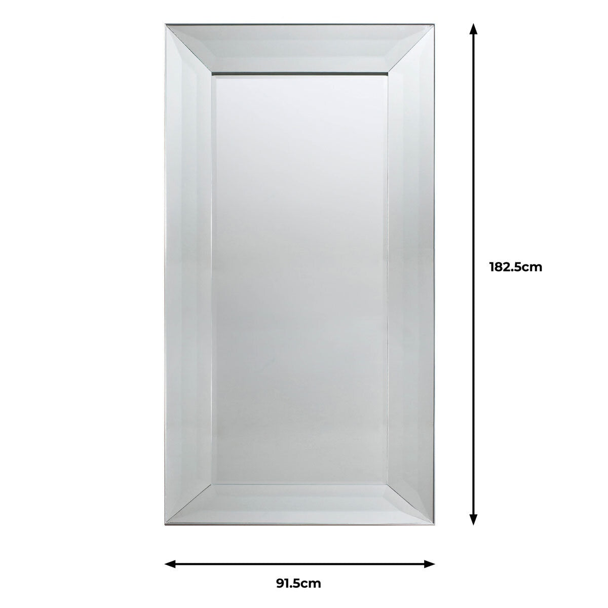 Gallery Ferrara leaner mirror 91x182cm, imported from the UK