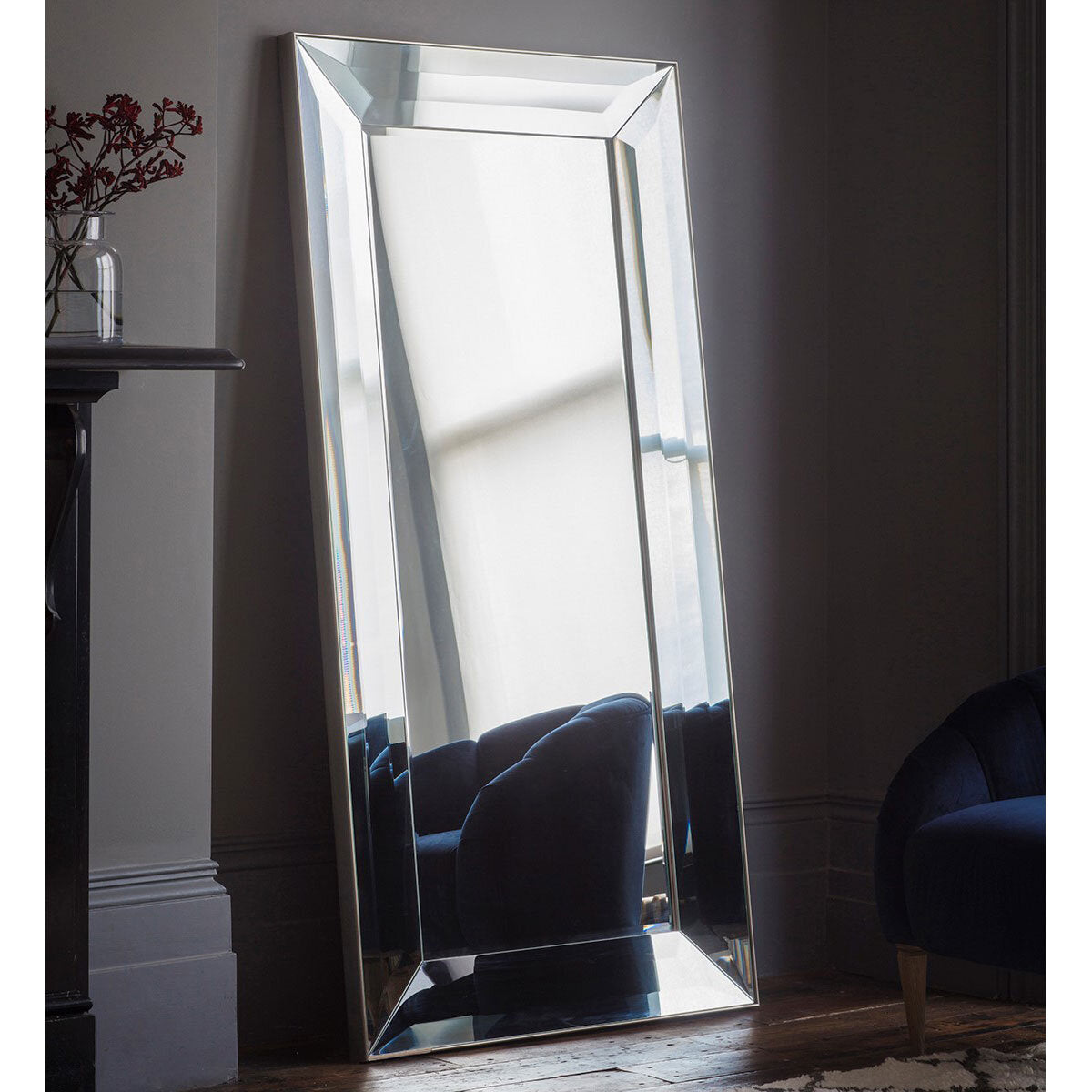 Gallery Ferrara leaner mirror 91x182cm, imported from the UK