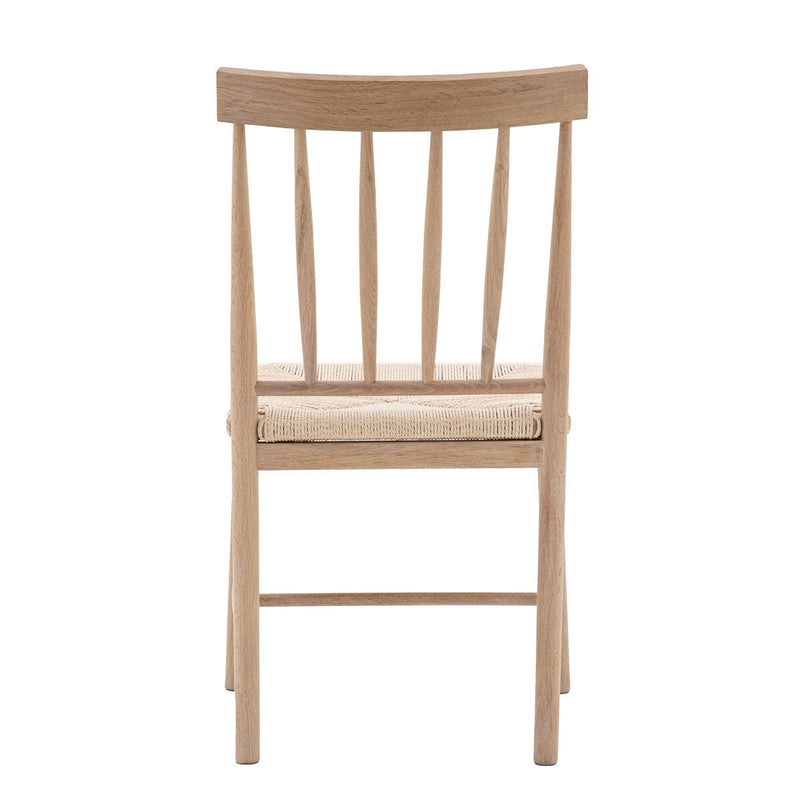 Gallery Eton rope dining chair 2 pack (British brand)