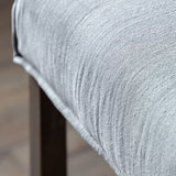 Gallery bar stool grey linen 2 pack - British product