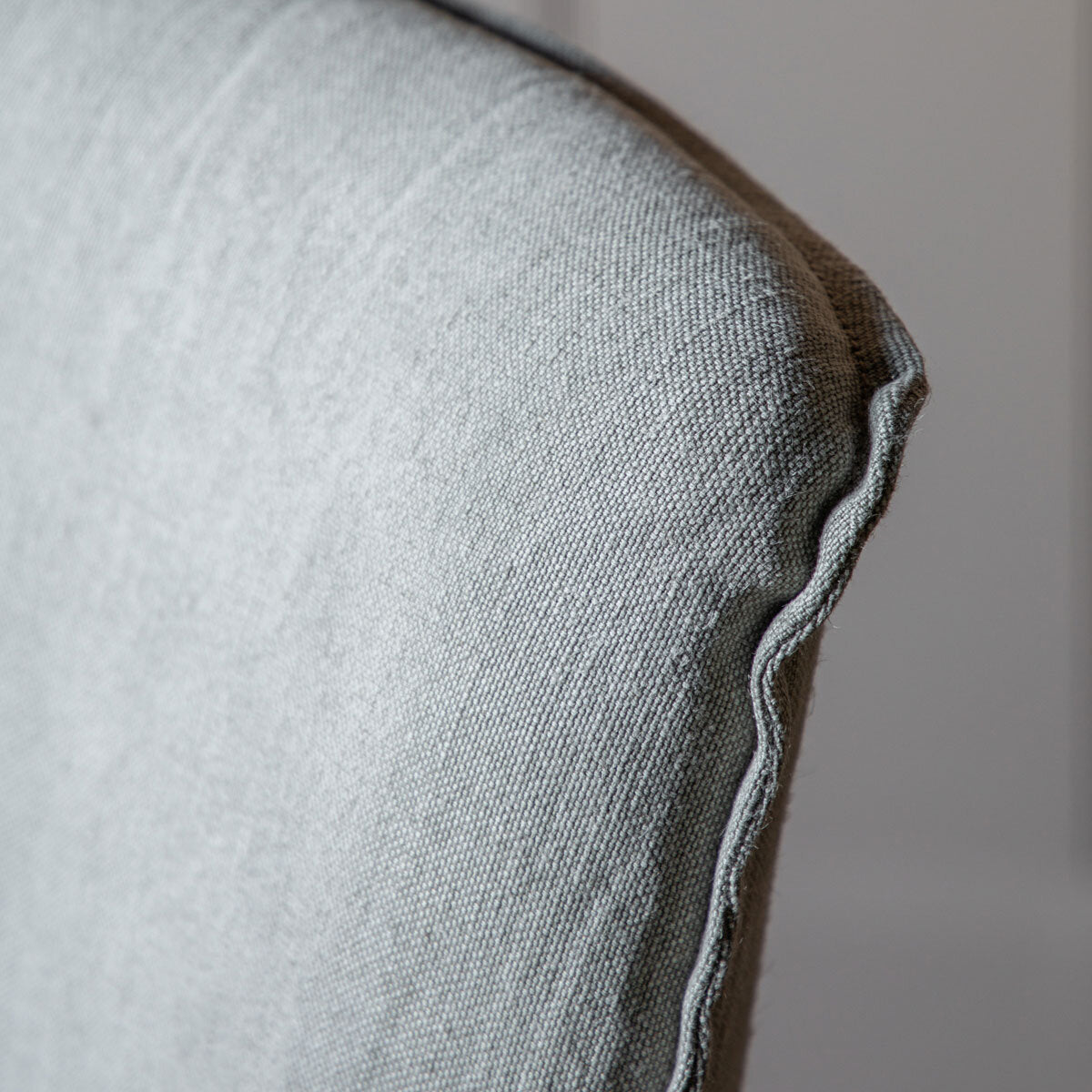 Gallery bar stool grey linen 2 pack - British product