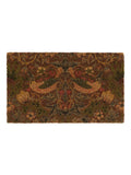 Morris & Co Strawberry Thief coir doormat 75x45cm, imported from the UK