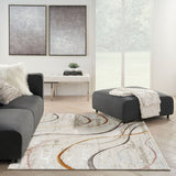 Glitz Ivory Multi Rug in 3 Sizes GOODS Costco UK