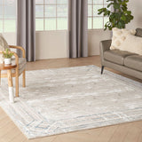 Glitz Ivory Taupe Rug in 3 Sizes GOODS Costco UK