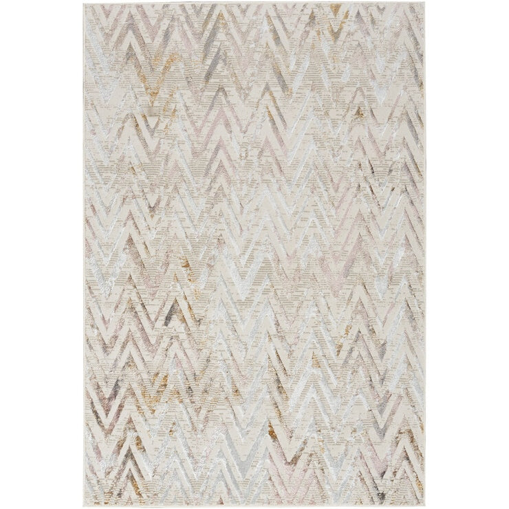 Nourison Glitz Multi rug 180x120cm, imported from the UK