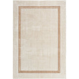 Nourison Glitz cream border rug 300 x 239 cm, imported from the UK