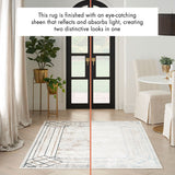 Glitz Ivory Taupe Runner, 69 x 229 cm GOODS Costco UK