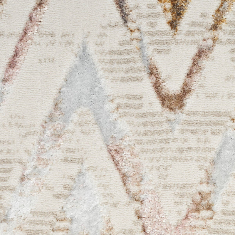 Nourison abstract shimmer runner rug 69 x 229 cm, UK version