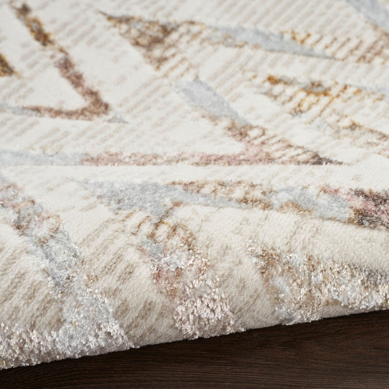 Nourison abstract shimmer runner rug 69 x 229 cm, UK version