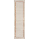 Glitz Cream Border Runner, 69 x 229 cm GOODS Costco UK