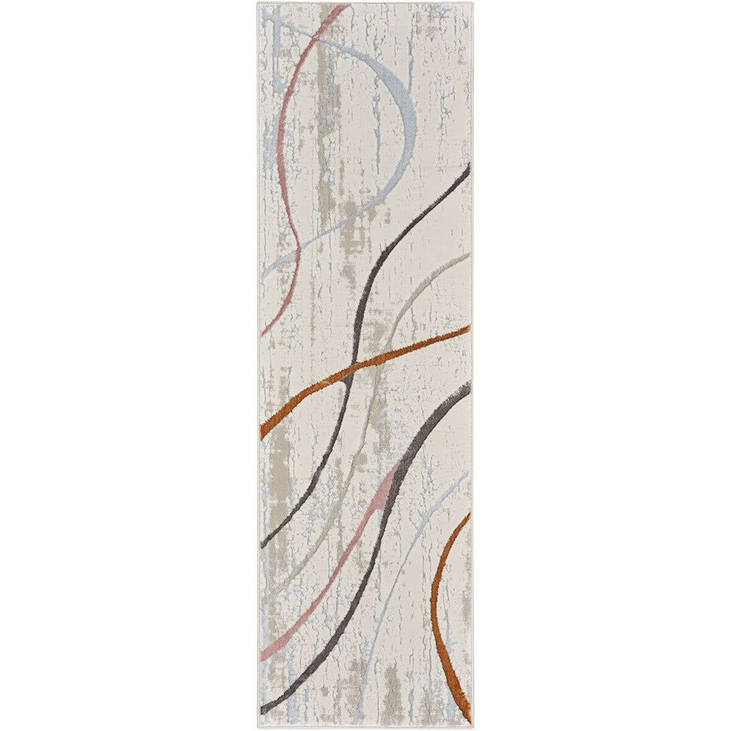 Glitz Ivory Multi Runner, 69 x 229 cm